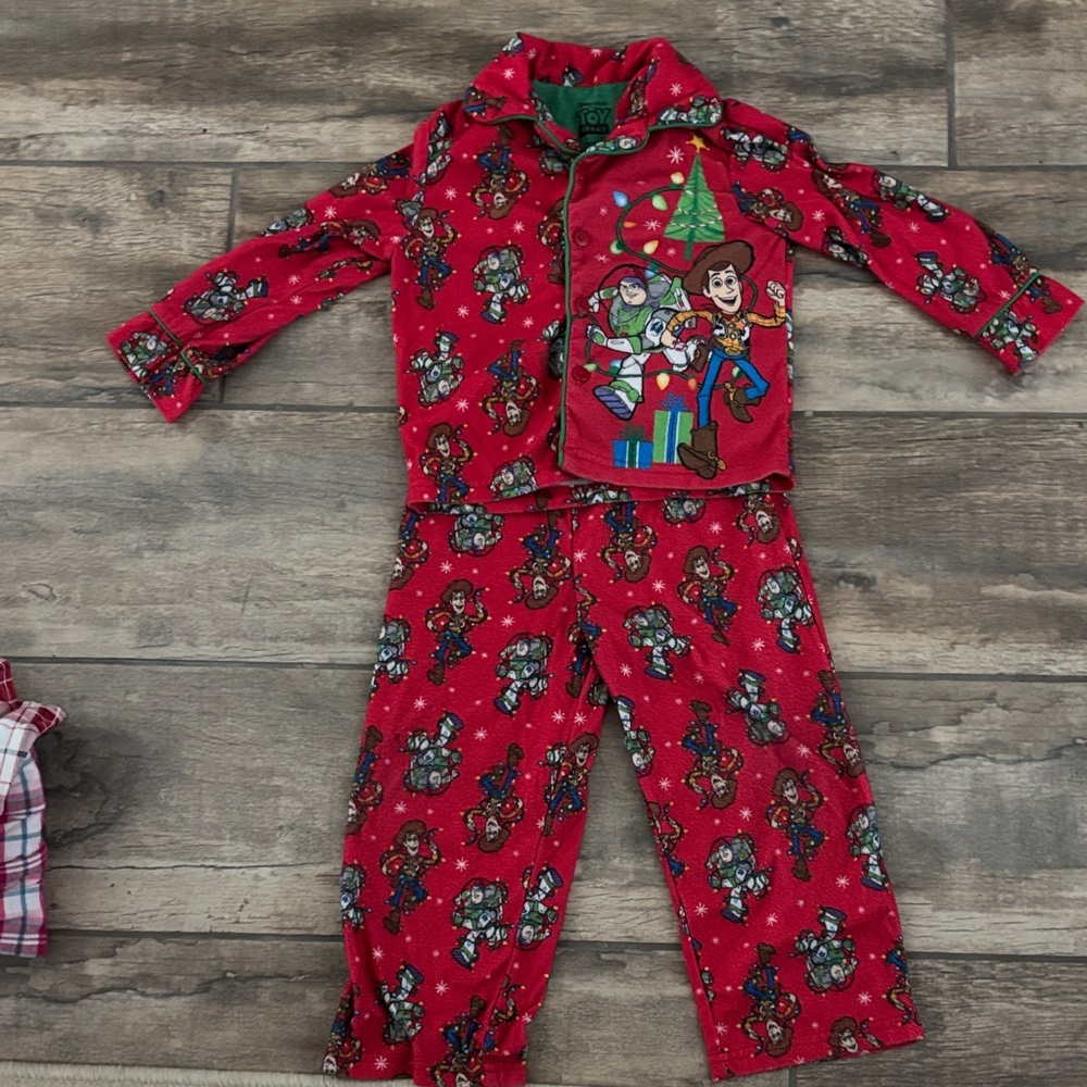 Toy Story Red Kids Pajama Set